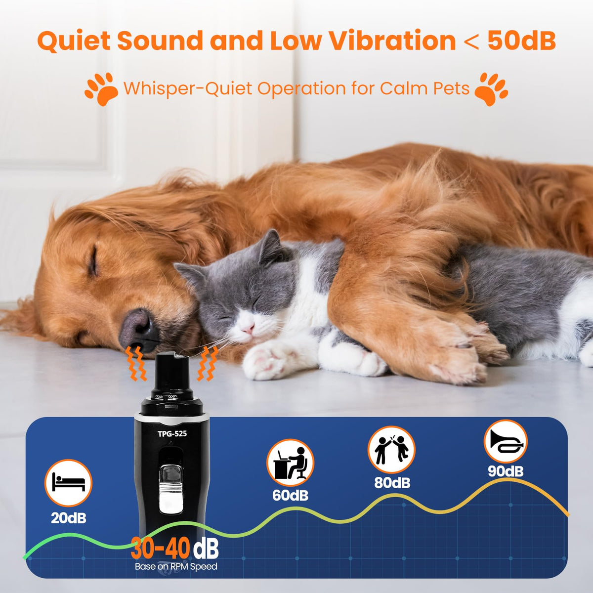 Rechargeable Electric Pet Nail Grinder X67072