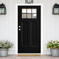 36 x 80 Black Fiberglass Entry Door Y8574