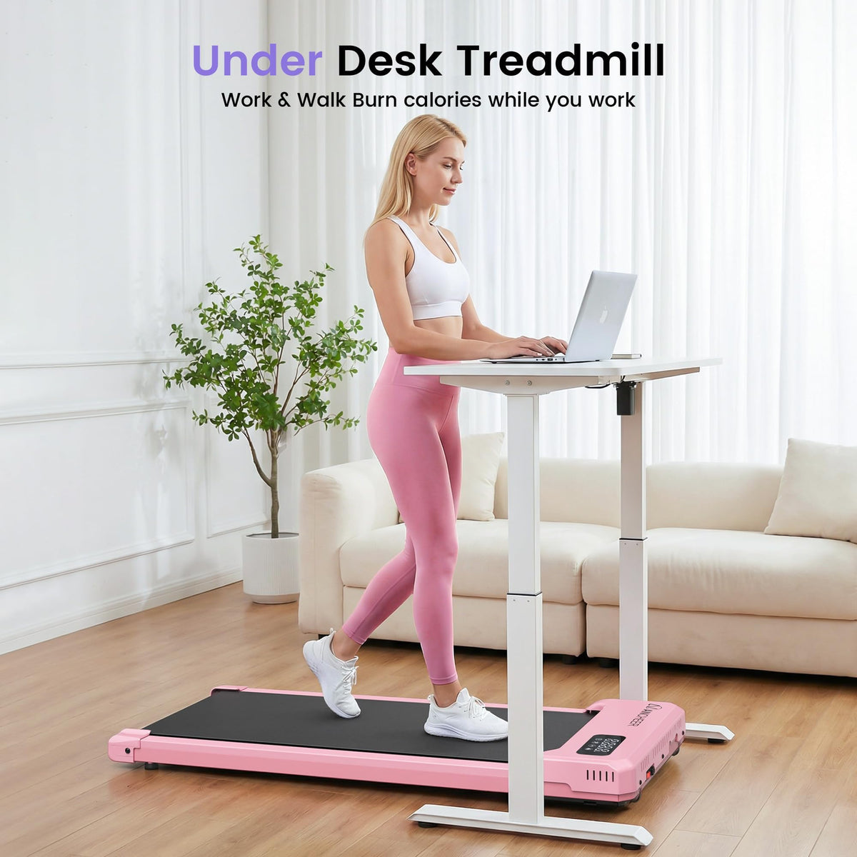 Walking Pad with Incline Treadmill Z74094
