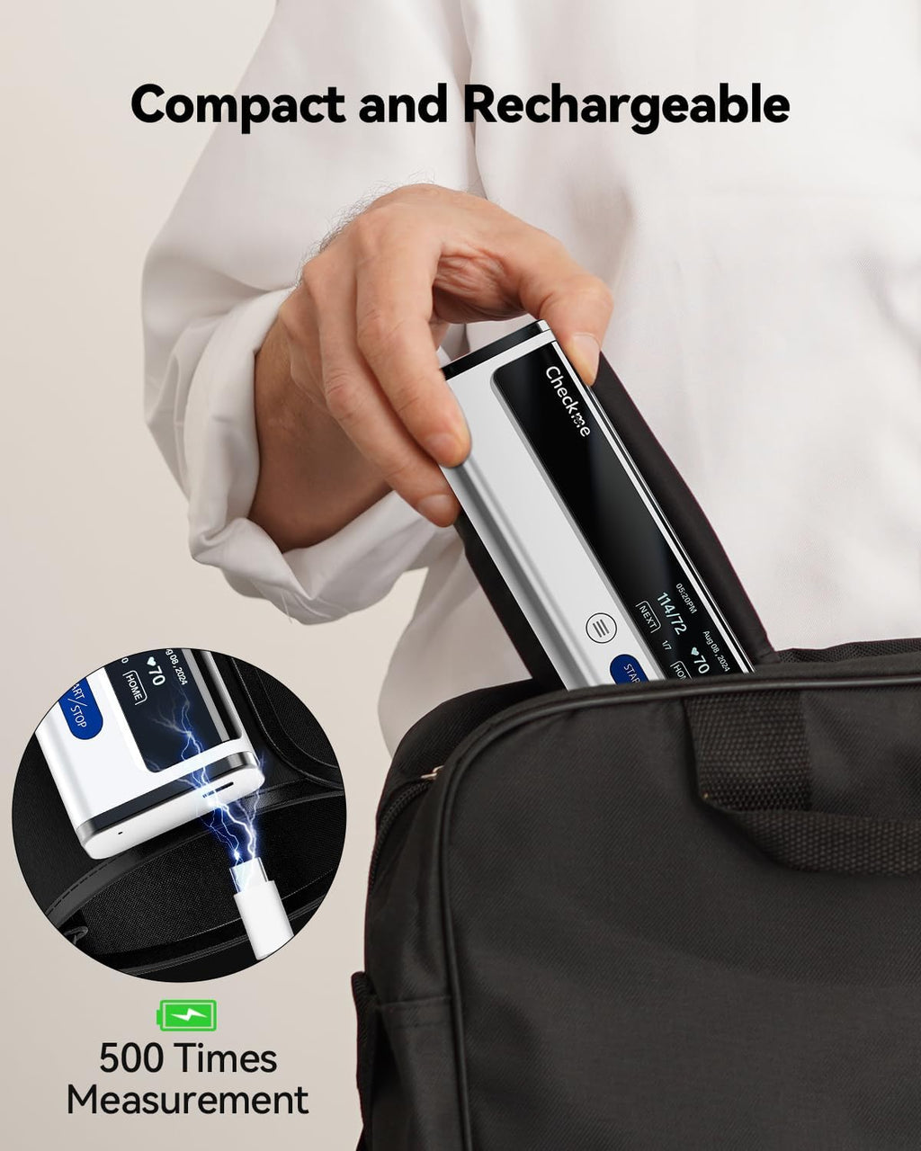 Upper Arm Blood Pressure Monitor with Bluetooth Cuff N6691