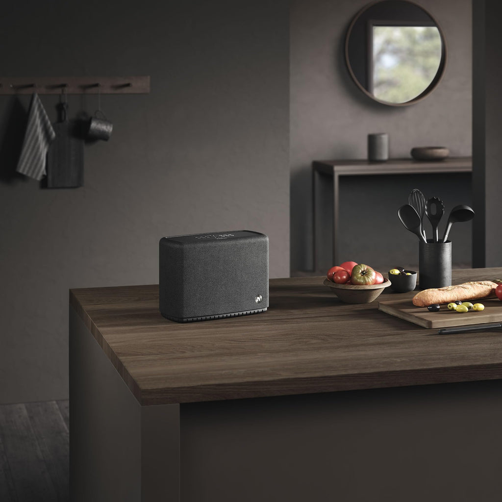 Portable WiFi & Bluetooth Multiroom Speaker Black T40823