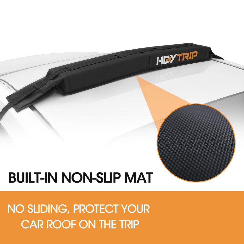 Soft Roof Rack Pads with Tie-Down Straps and Storage Bag L348895