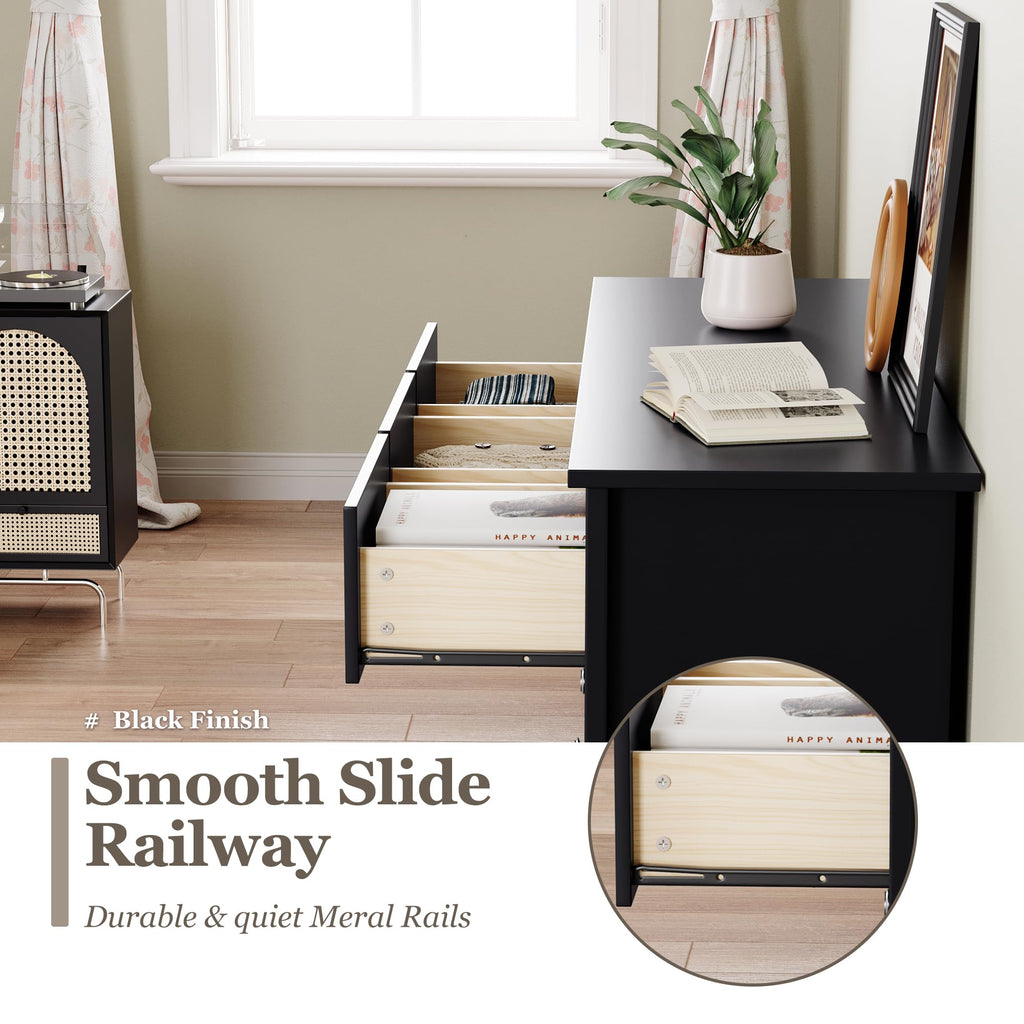 Black Dresser S6298
