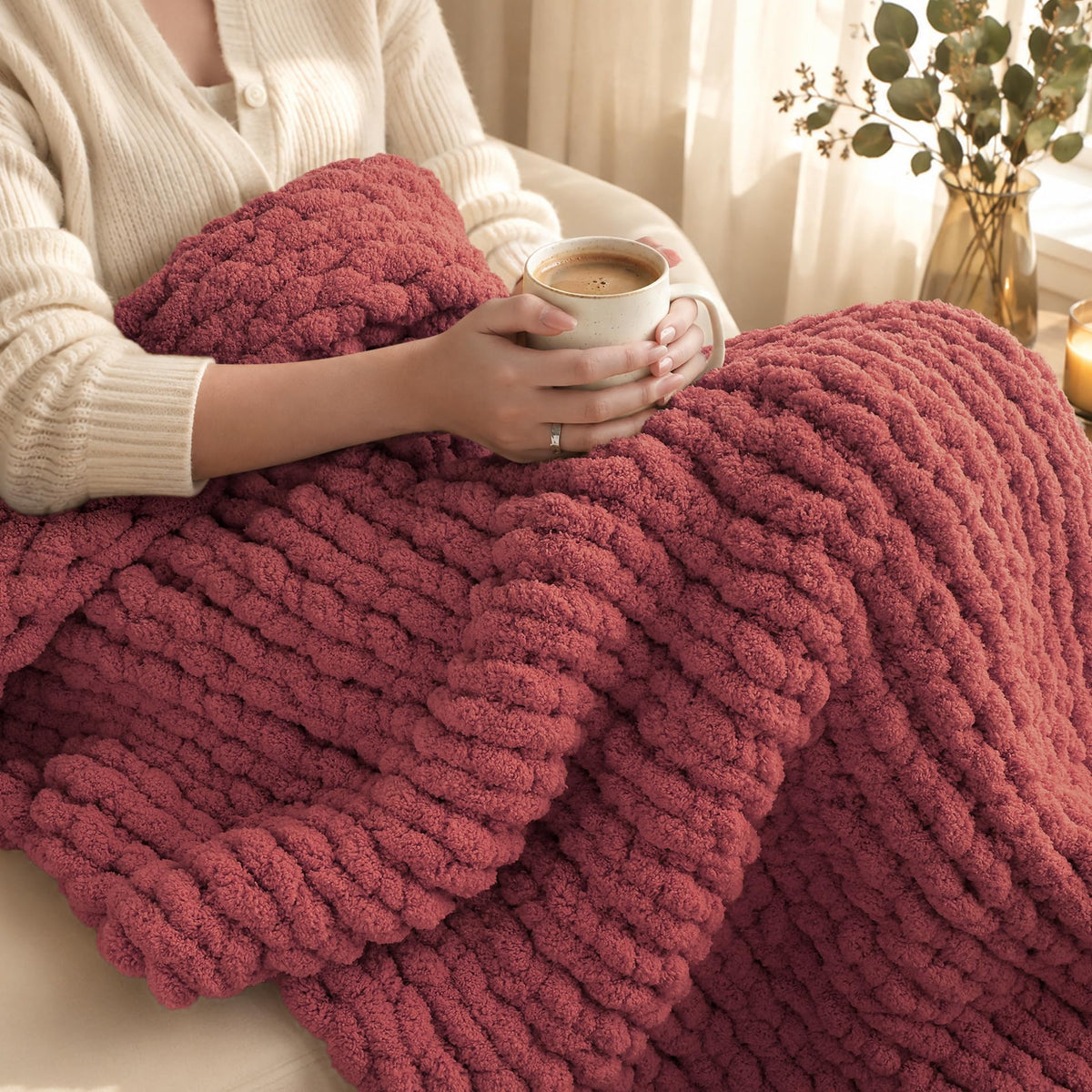 Chunky Chenille Yarn 9 Jumbo Pack I283918