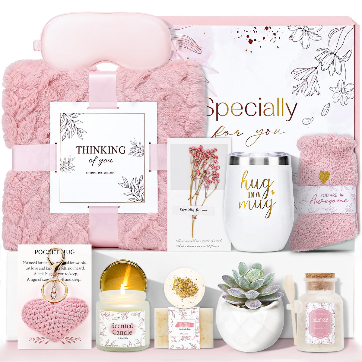 Pink Spa Care Package G86860