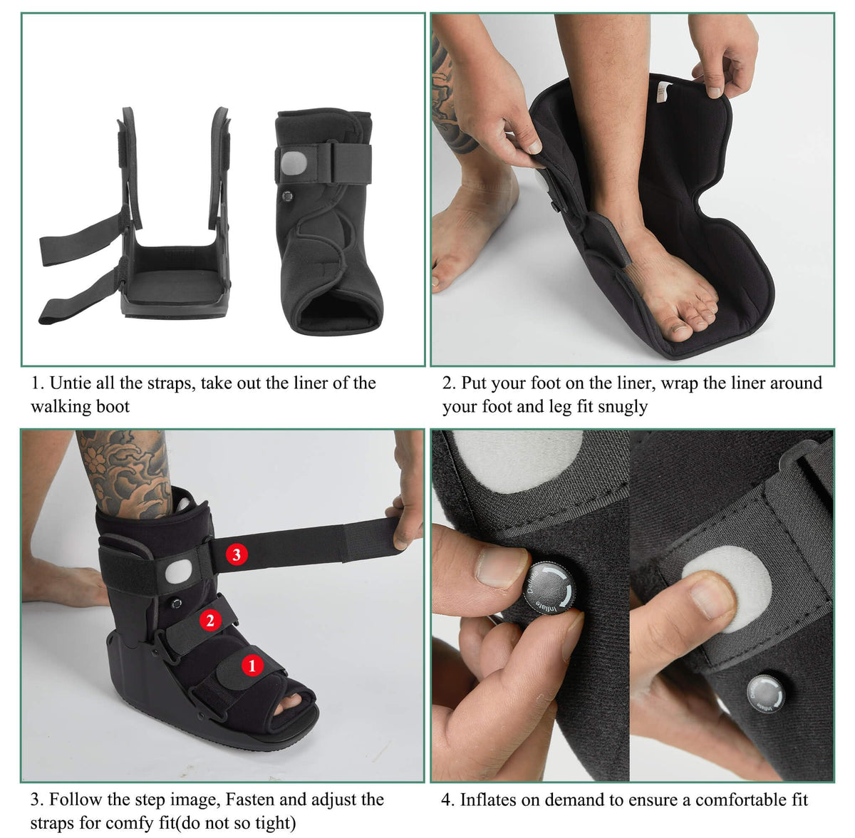 Short Walking Boot K473233