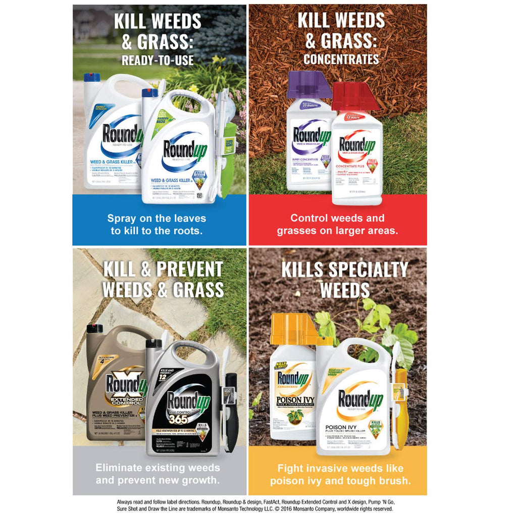 Ready-to-Use Weed & Grass Killer with Comfort Wand, 1.33 gal. F7801