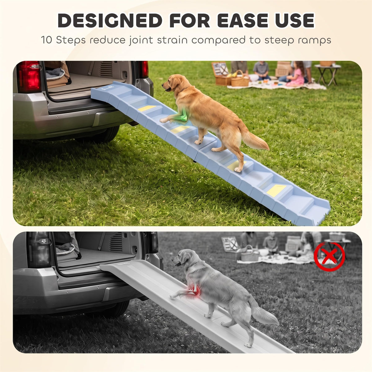 Foldable Dog Ramp Q8557