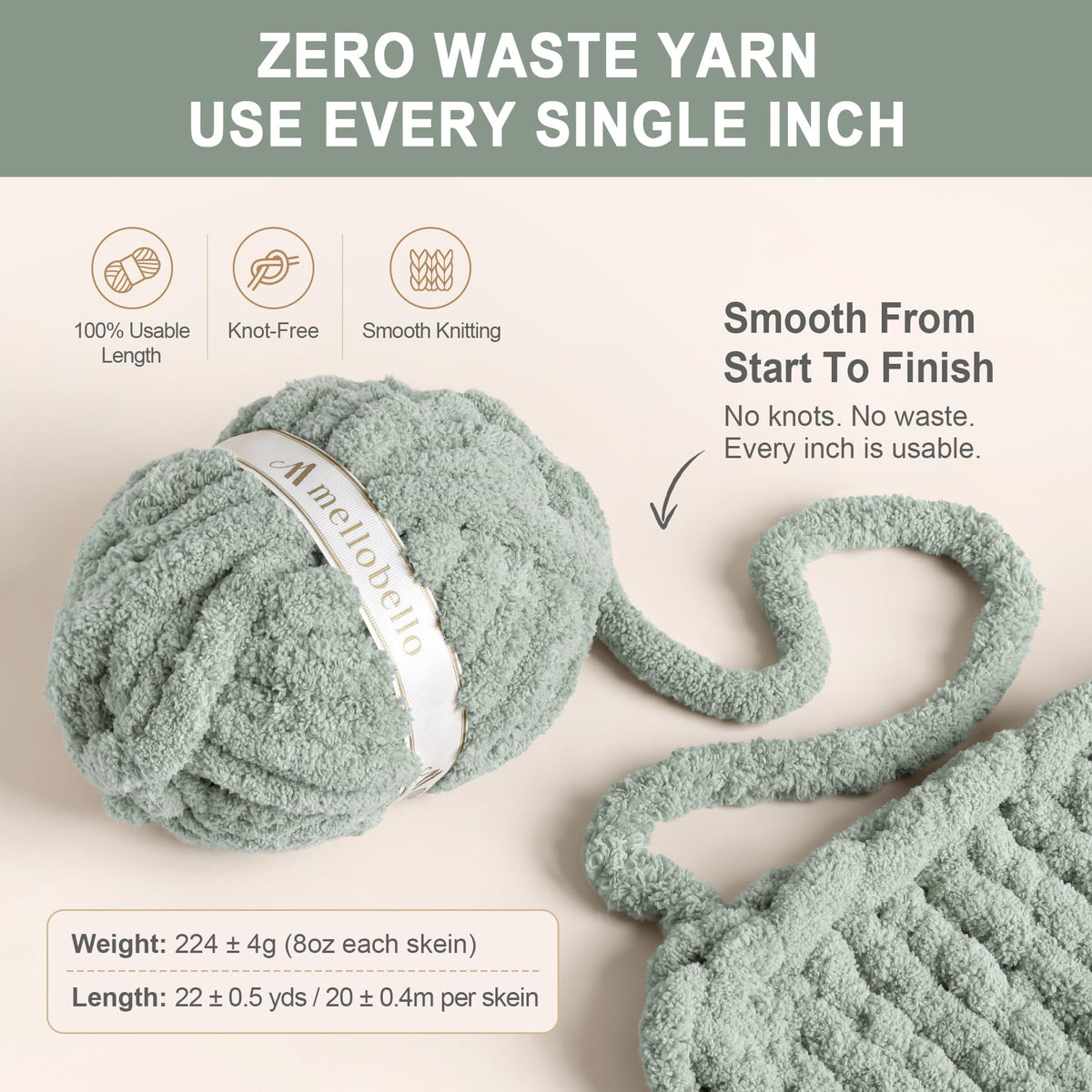 Chunky Chenille Yarn 9 Jumbo Pack I283918