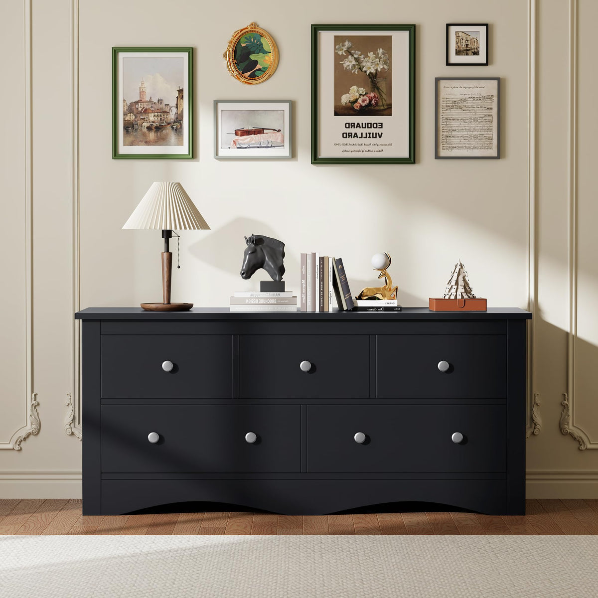 Black Dresser S6298