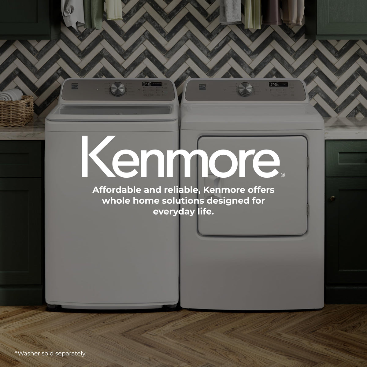 7.0 cu. ft. Front Load Electric Dryer - White G443