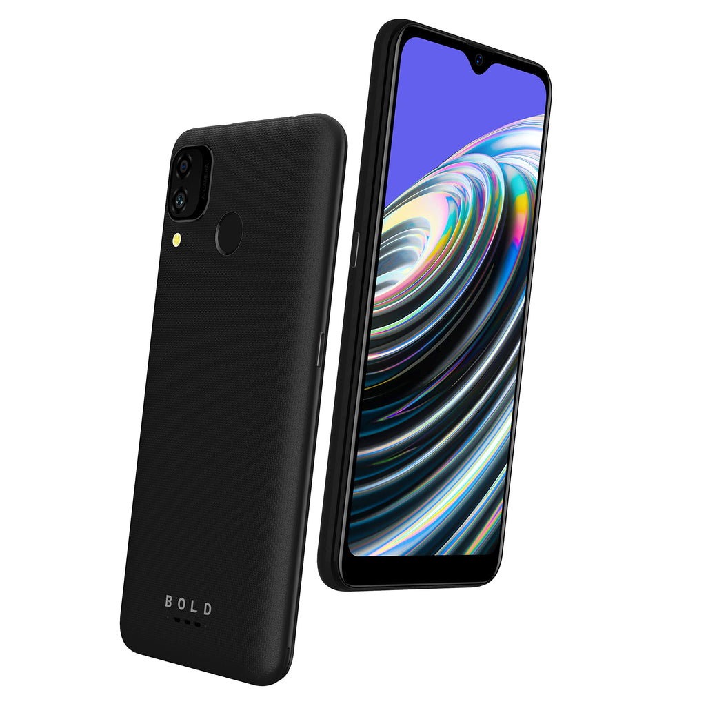 Unlocked 6.1” HD+ Infinity Display 32 GB Dual 13MP Camera Black Q425367