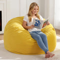 Yellow Memory Foam Bean Bag Chairs I300