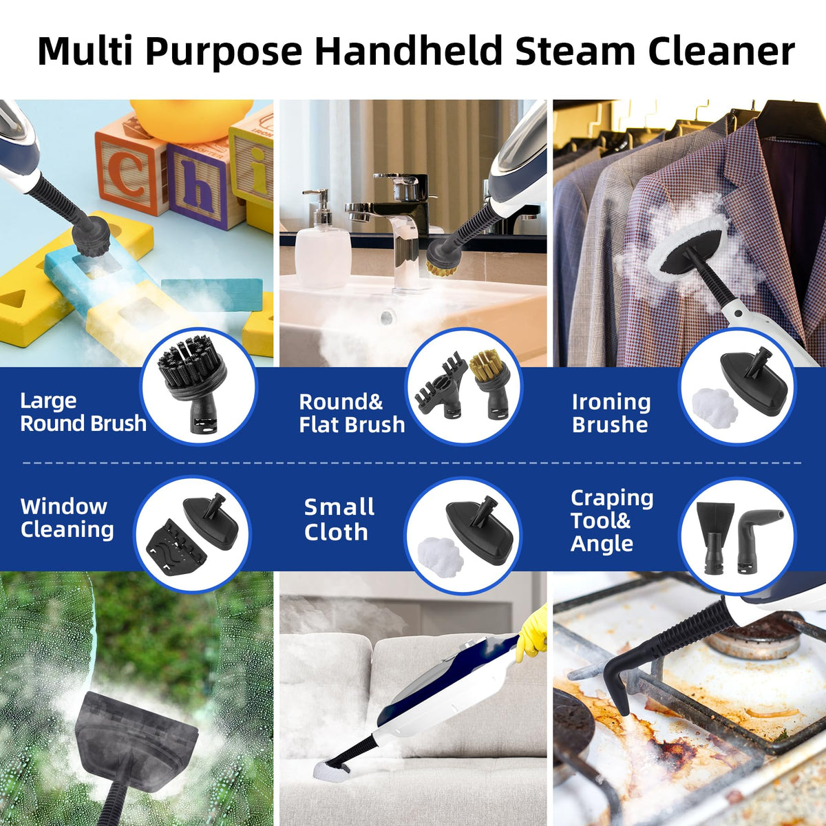 10-in-1 Steam Mop K729