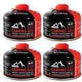 Isobutane Butane Propane Blend Camping Fuel Canister 4 Pack Z436020