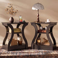 Brown End Tables Set of 2 P795