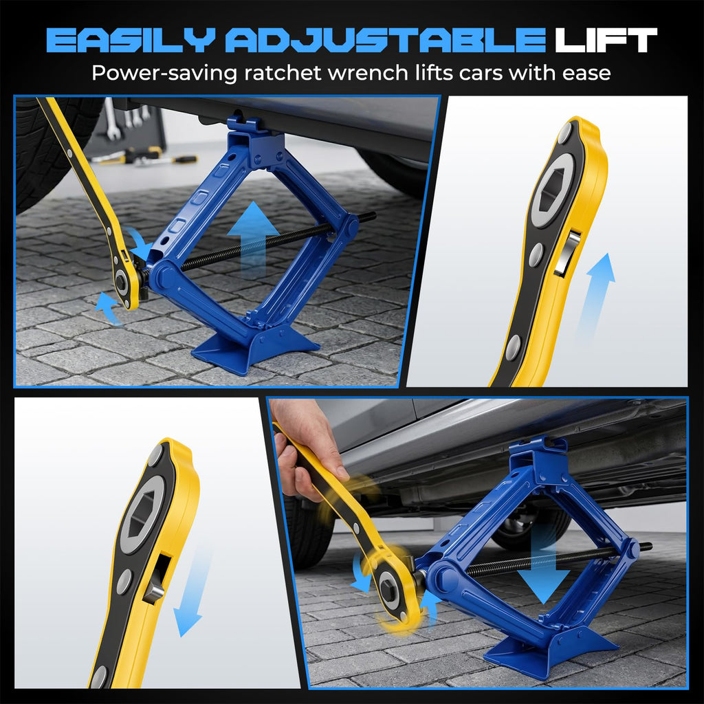 2 Ton Portable Scissor Car Jack Y3199