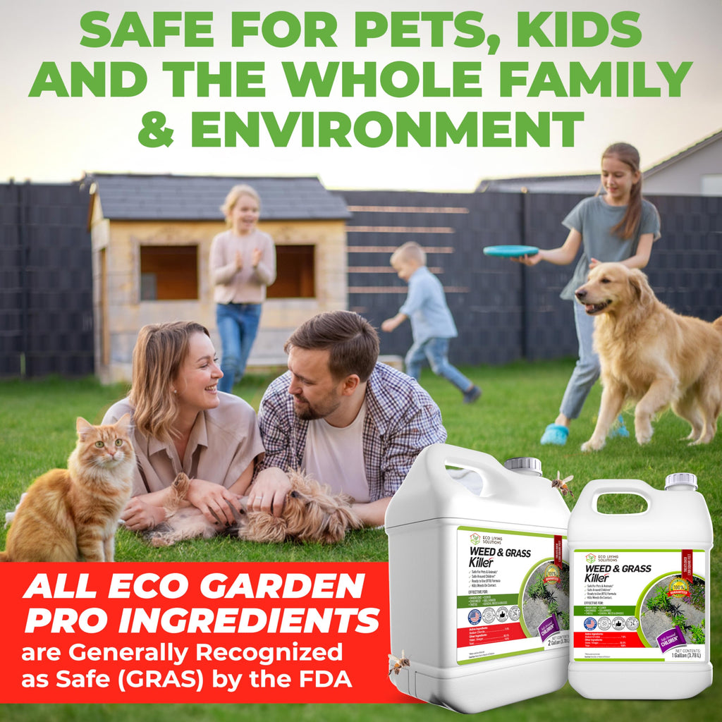 Organic Vinegar Weed Killer Spray Ready Herbicide 1 Gallon J8882