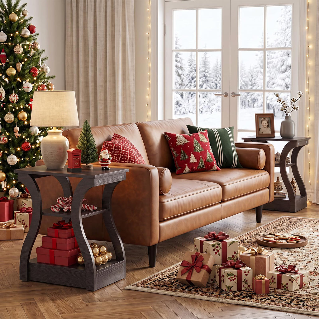 Brown End Tables Set of 2 P795