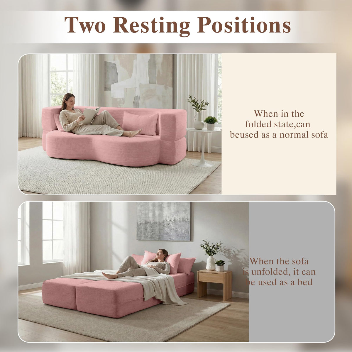 Convertible Sofa Bed S59033