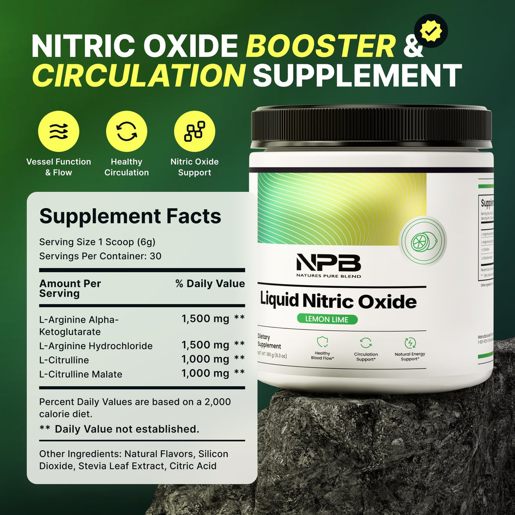 Liquid Nitric Oxide Supplement 5000 MG K861