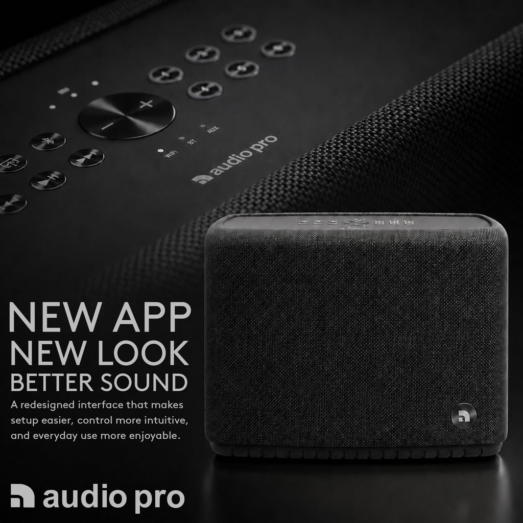 Portable WiFi & Bluetooth Multiroom Speaker Black T40823