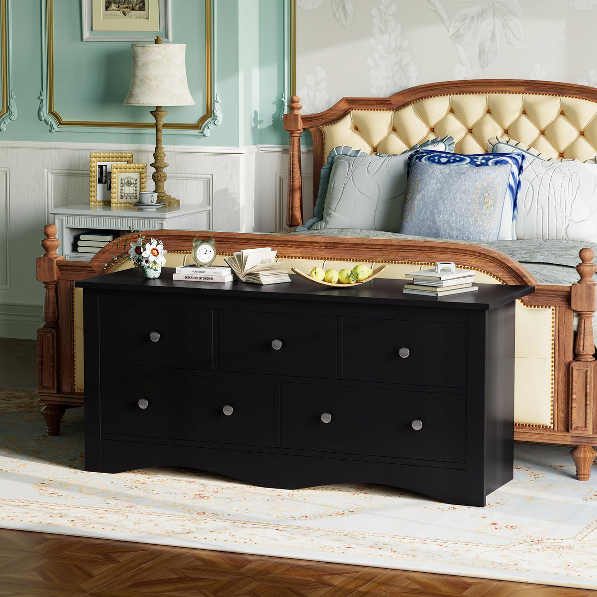 Black Dresser S6298