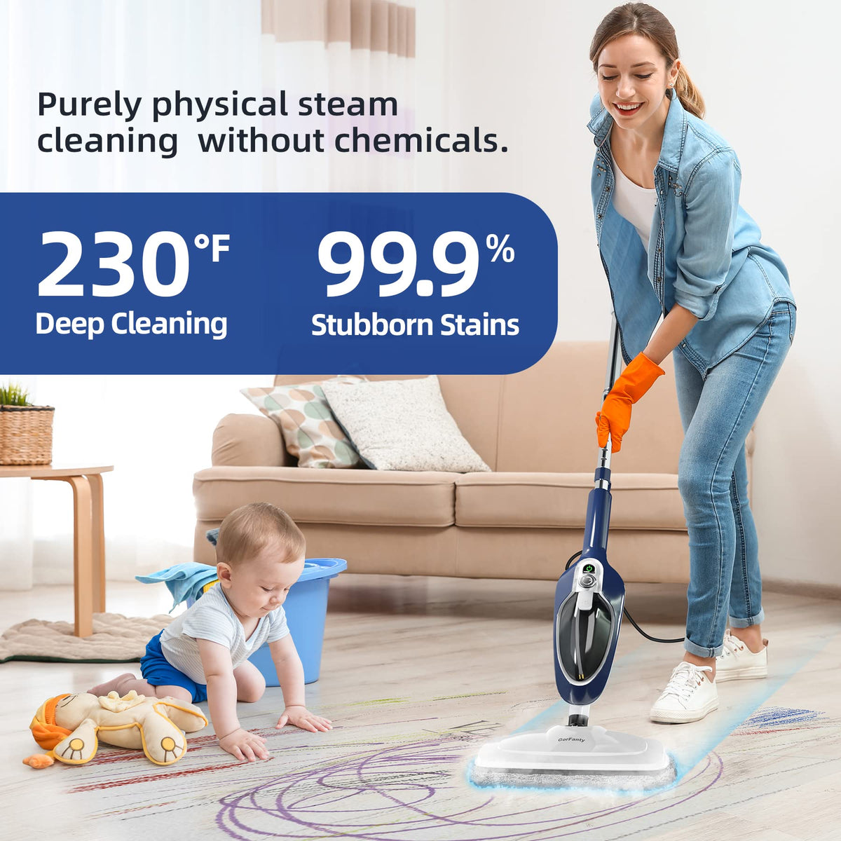 10-in-1 Steam Mop K729