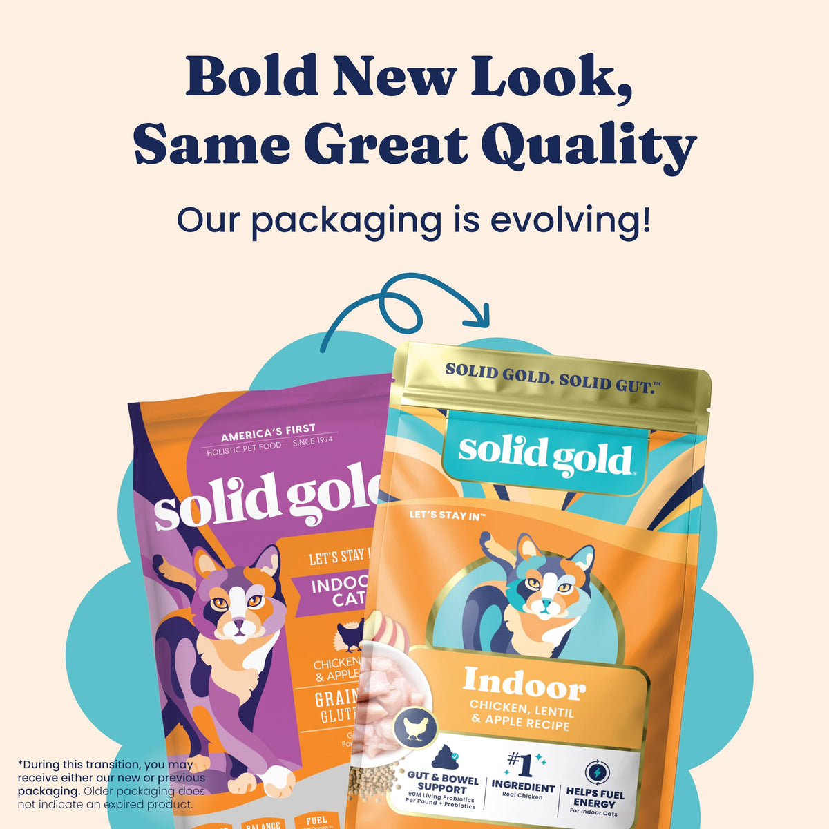 Solid Gold Indoor Chicken Dry Cat Food High Fiber, Adult & Senior Cats 12LB M22839