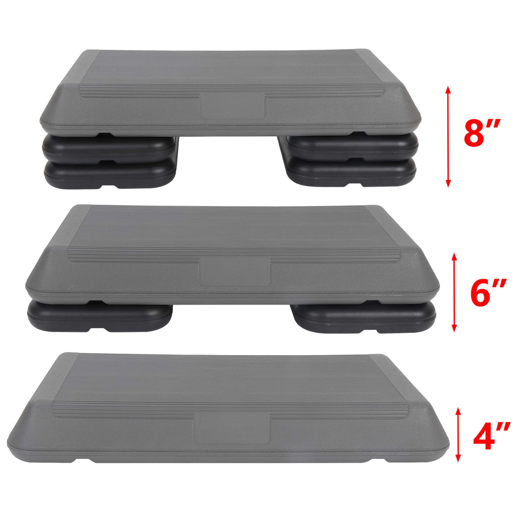 28.15" & 43" Adjustable Aerobic Stepper B8182