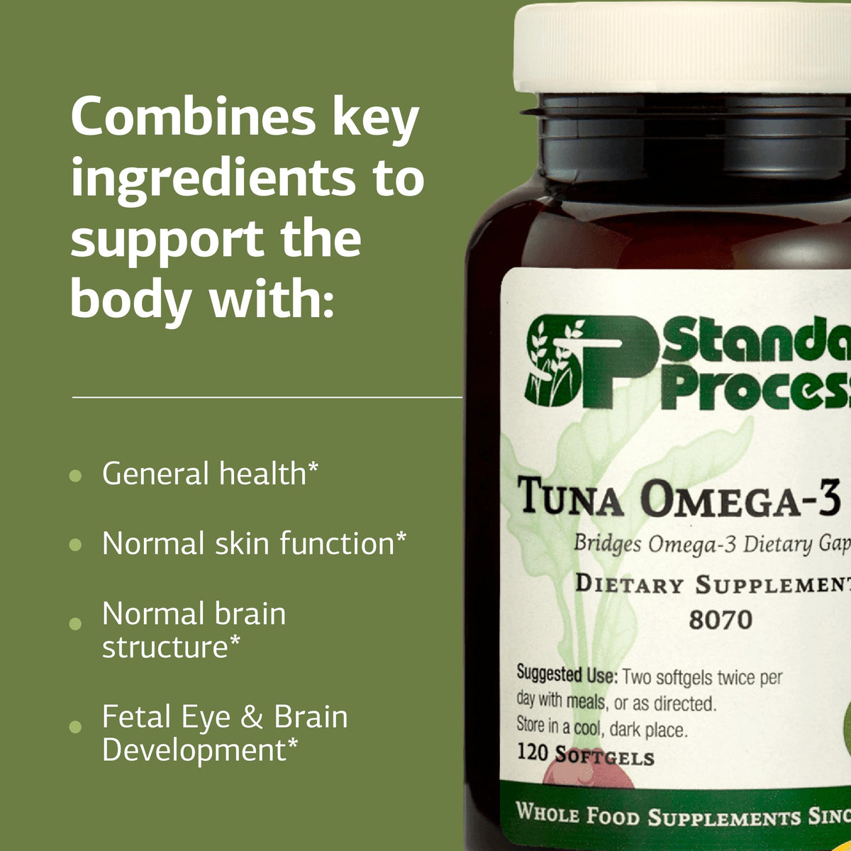 Tuna Omega-3 Oil 120 Softgels M20268
