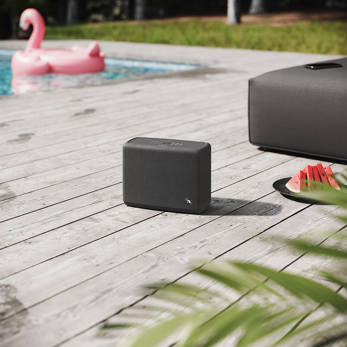 Portable WiFi & Bluetooth Multiroom Speaker Black T40823