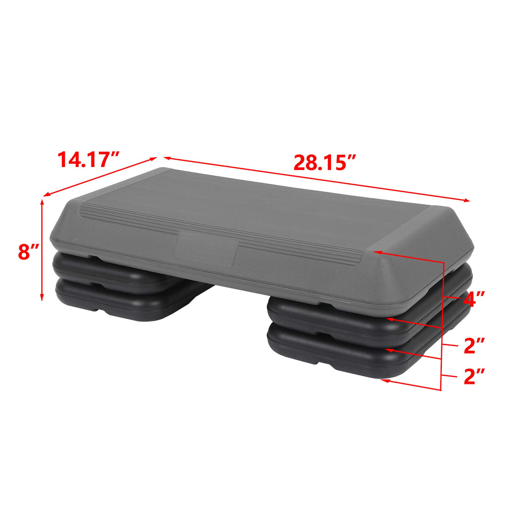 28.15" & 43" Adjustable Aerobic Stepper B8182