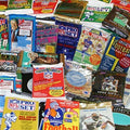 Vintage Football Cards in Sealed Wax Packs D30307