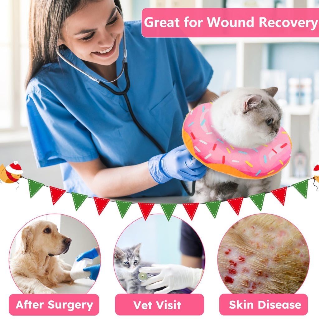 Soft Adjustable Cat Recovery Cone Collar L411