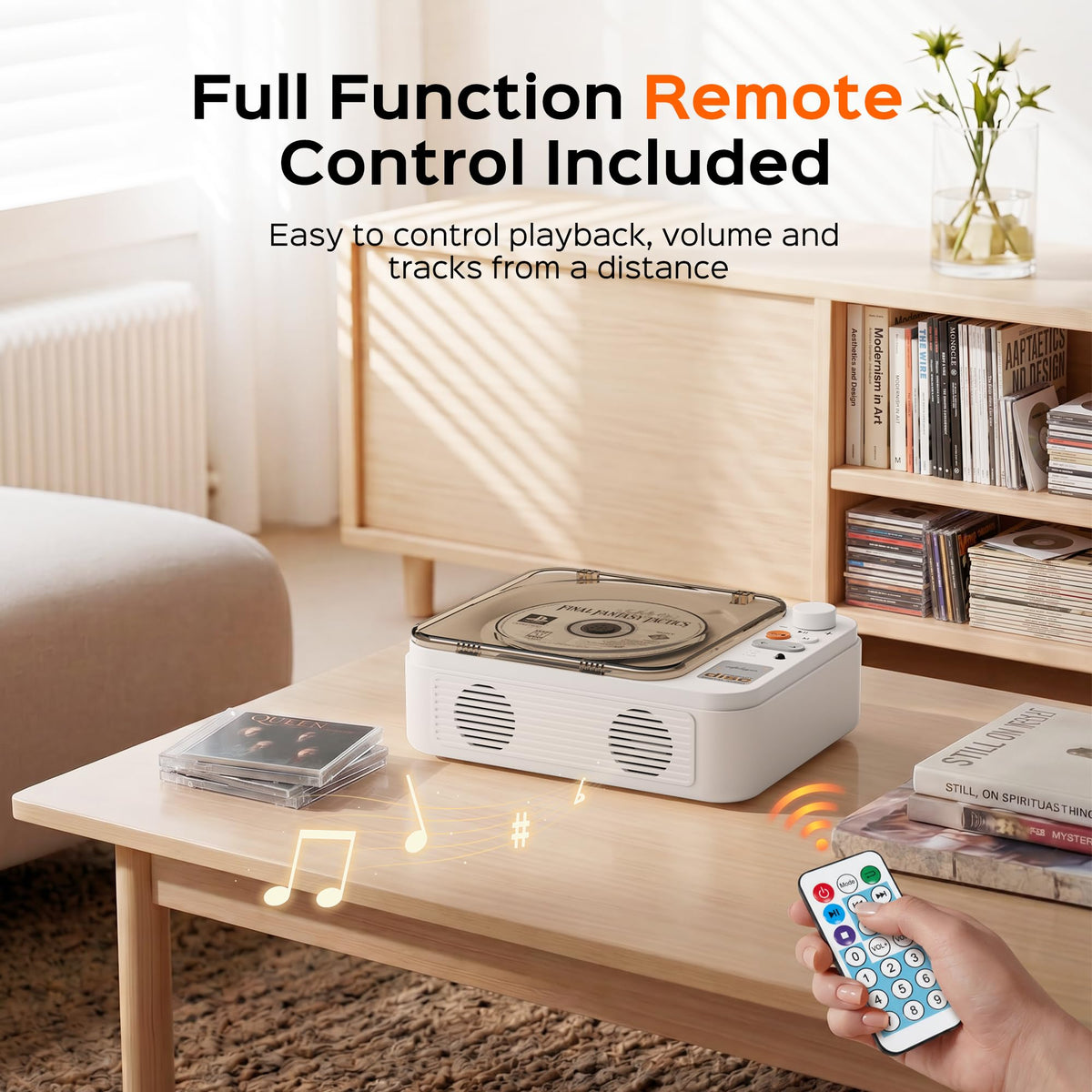 Portable CD Player with Bluetooth T4713