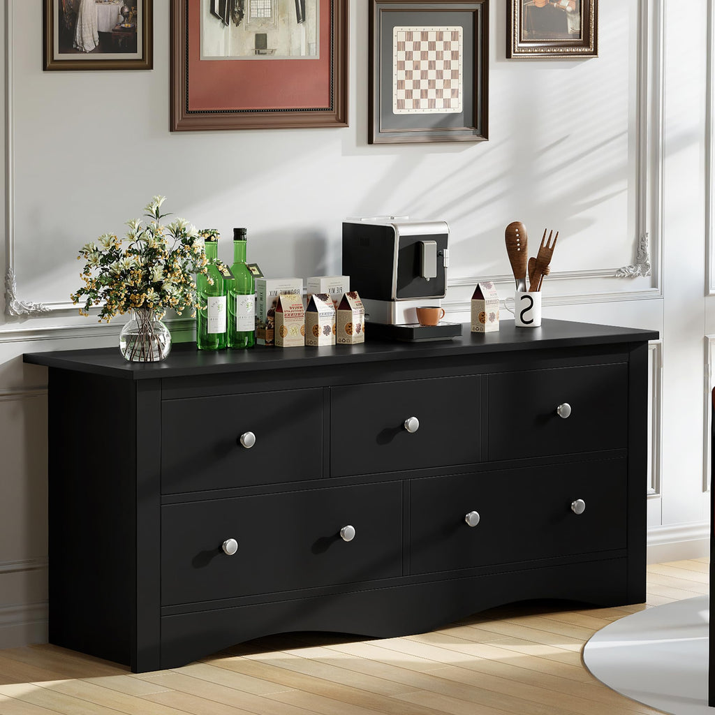 Black Dresser S6298