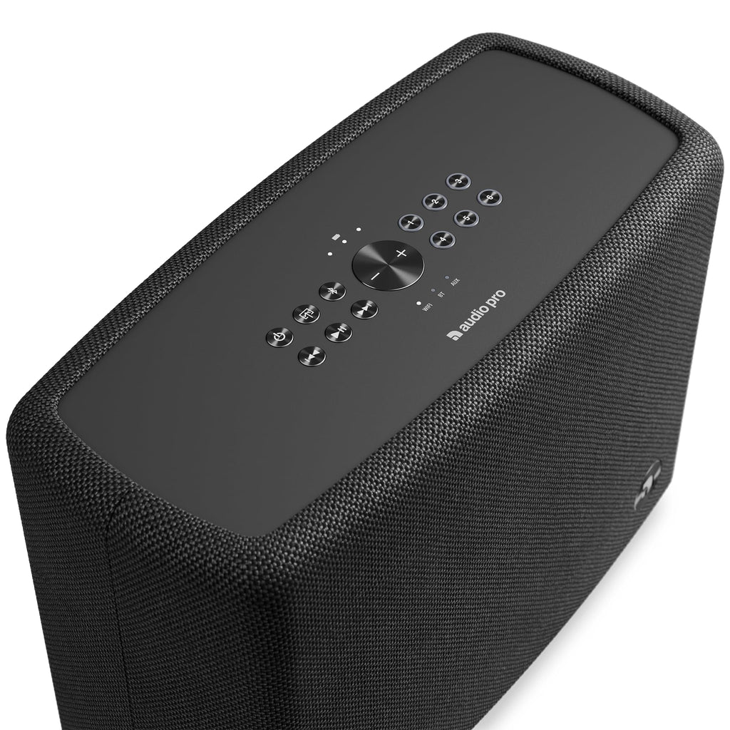 Portable WiFi & Bluetooth Multiroom Speaker Black T40823