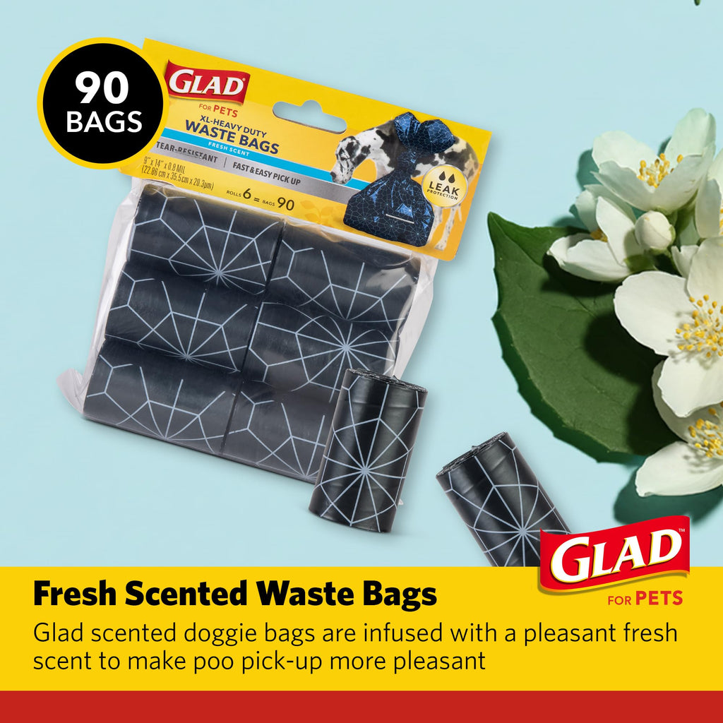 Scented Dog Poop Bags 90 Count J738