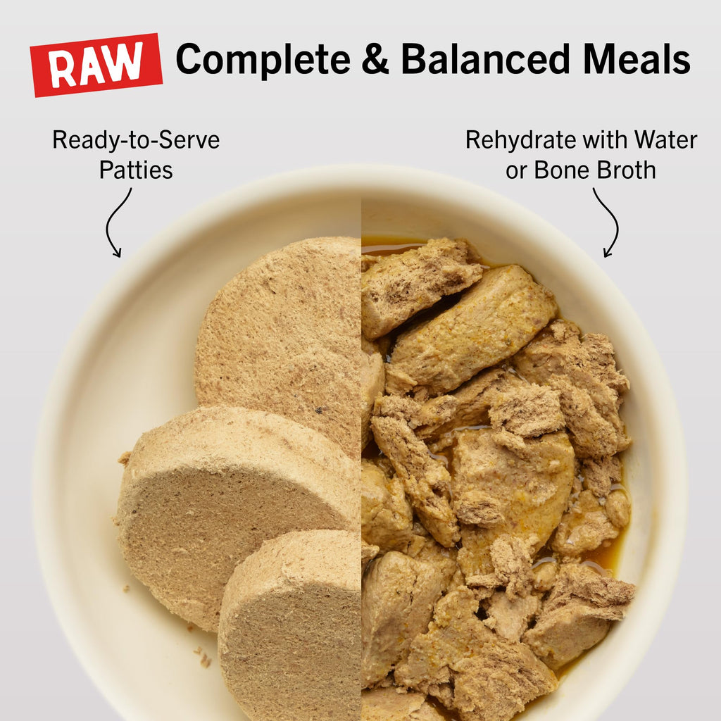 Freeze-Dried Raw Beef Grain-Free Dog Food 25 oz O329