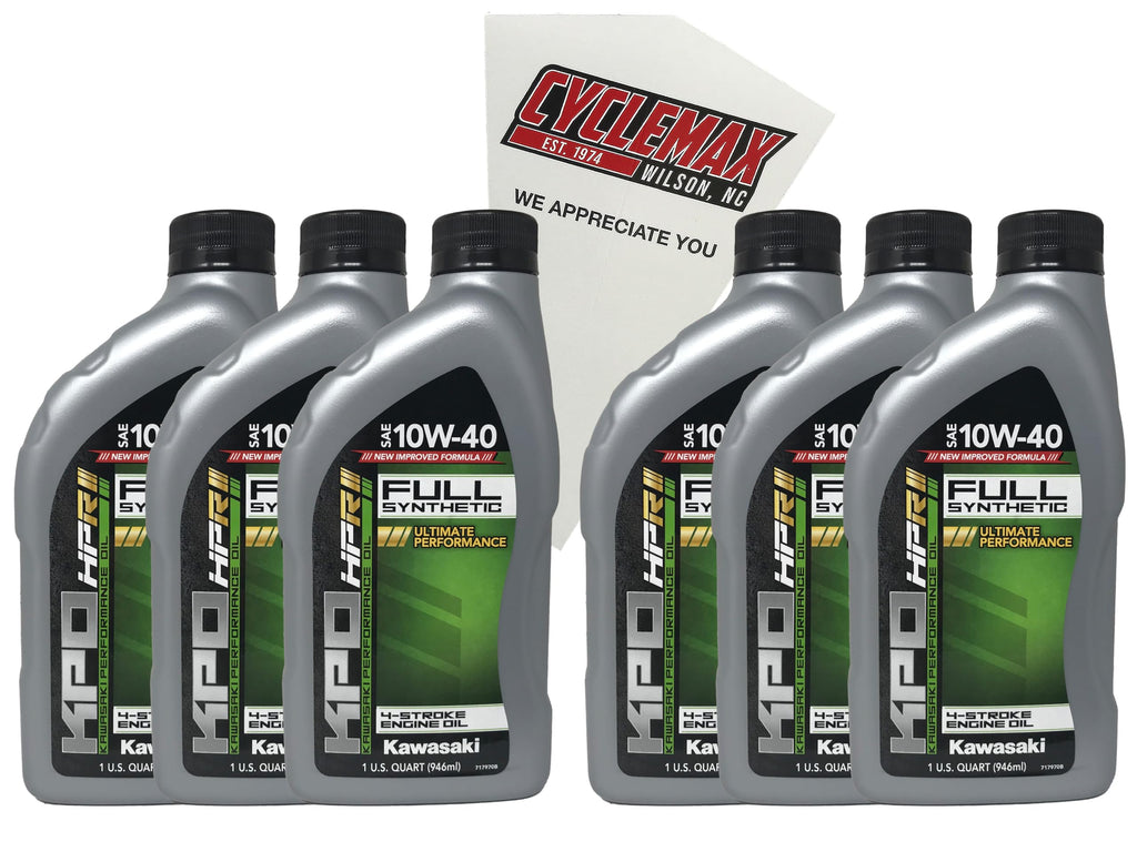 6PK Full-Synthetic 10W-40 Oil R400
