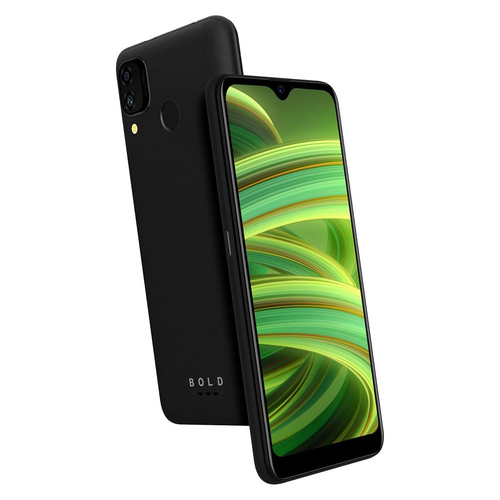 Unlocked 6.1” HD+ Infinity Display 32 GB Dual 13MP Camera Black Q425367