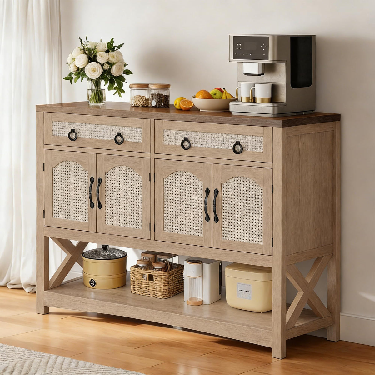 47.2" Console Table with 2 Drawers B7724
