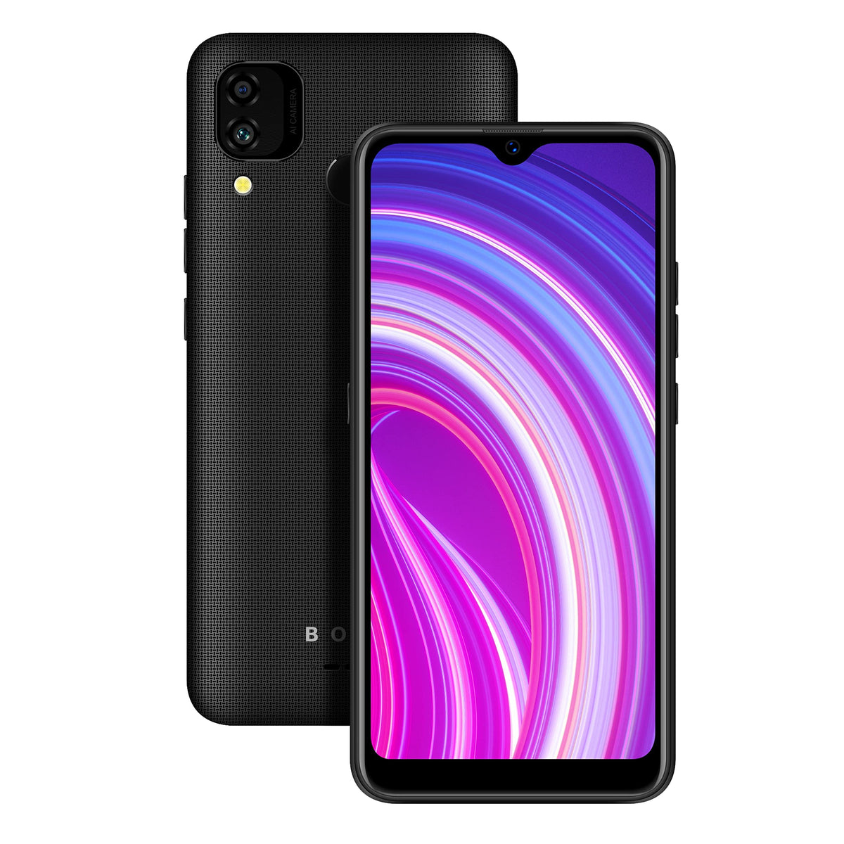 Unlocked 6.1” HD+ Infinity Display 32 GB Dual 13MP Camera Black Q425367