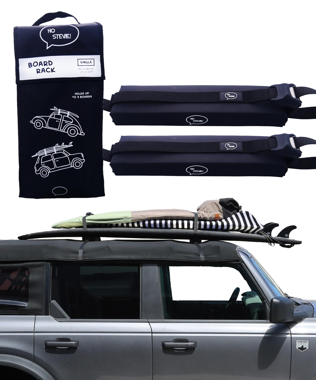 Padded Surfboard Car Racks O709