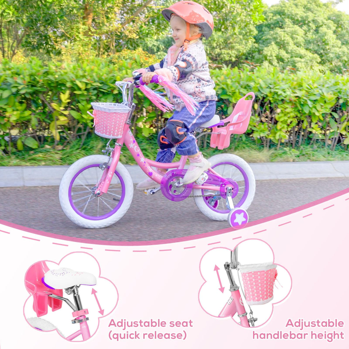 Kids Bike with Training Wheels F263064