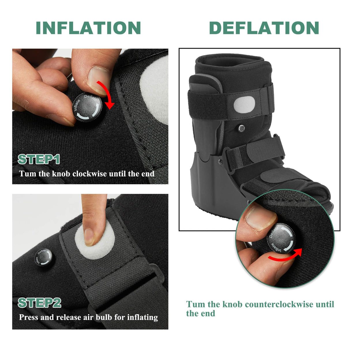 Short Walking Boot K473233