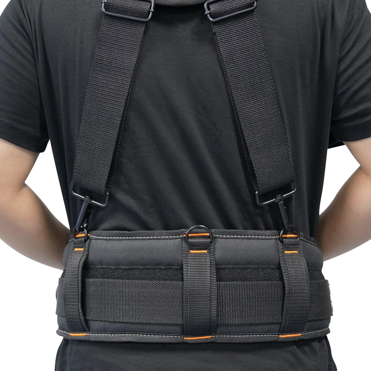 Heavy Duty Polyester Padded Tool Belt, Black L3761