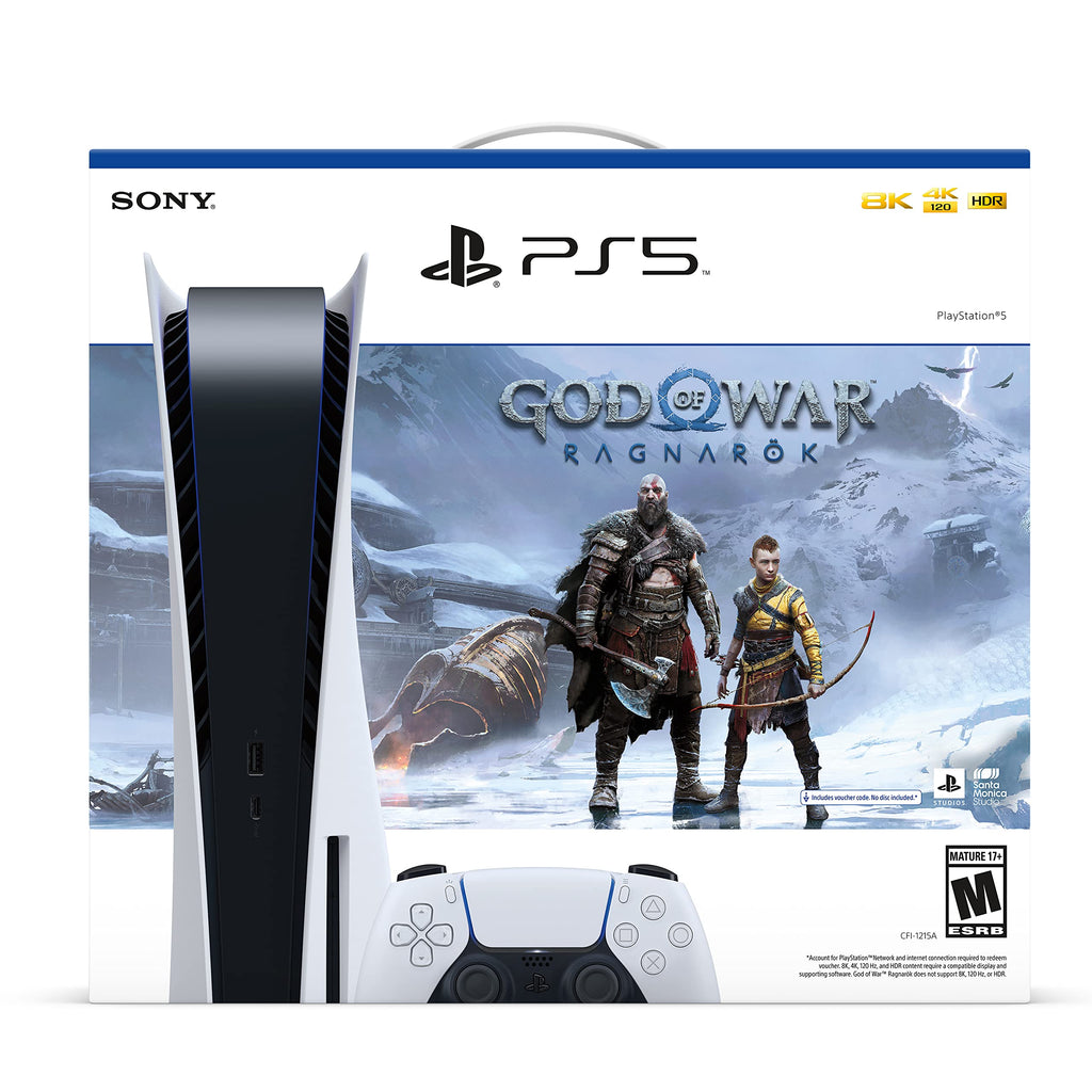 PS5 Disc Version Gaming Console 825GB SSD 4K Blu-ray X11946