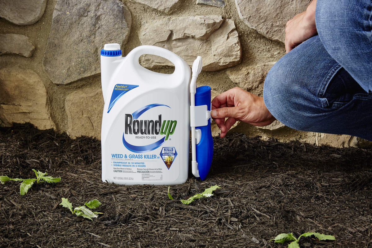 Ready-to-Use Weed & Grass Killer with Comfort Wand, 1.33 gal. F7801